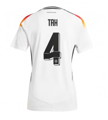 Tyskland Jonathan Tah #4 Hjemmebanetrøje EM 2024 Kort ærmer